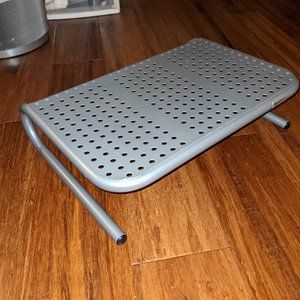 Amazon Basics Monitor Riser Silver Metal